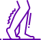 Heaviness swelling itching cramps pain Icon