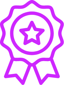 Award icon pink