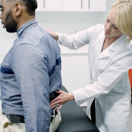 Doctor Spine Exam photo