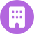 Landmark building icon