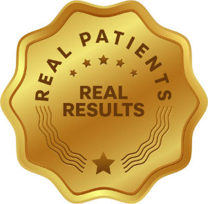 VIP Badge Real Patients - Real Results
