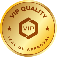 VIP Quality Seal of Approval badge