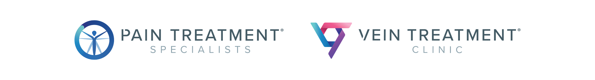 Pain Treatment Specialists and Vein Treatment Clinic - VIP Medical Group Logos of Pain Treatment Specialists and Vein Treatment Clinic, part of VIP Medical Group providing pain management and vein treatment services in the United States